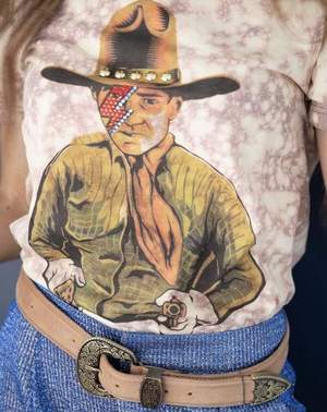 Pink Label Bowie Cowboy Tee