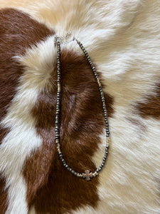 Black and Silver Necklace
