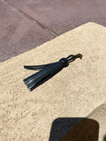 Leather Fringe Key Clips